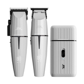 JRL Professional Ghost Clipper, Trimmer & Foil Shaver Collection + 2 Charging Bases (GH2024-2)