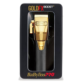 Babyliss Pro GOLDFX BOOST Metal Cord/Cordless Lithium-Ion Adjustable Clipper FX870GBP Clippers Babyliss