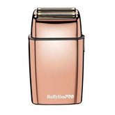 Babyliss Rose Gold Cordless Li-ion Duel Foil Shaver