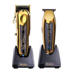 Wahl 5-Star Gold Magic Clip & Cordless Detailer Li Trimmer - Ultimate Value Set