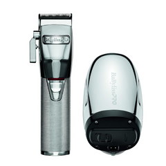 BaByliss PRO Silver FX Combo Deals - SILVERFX Cordless Clipper + Babyliss PRO VIBEFX Cordless Massager