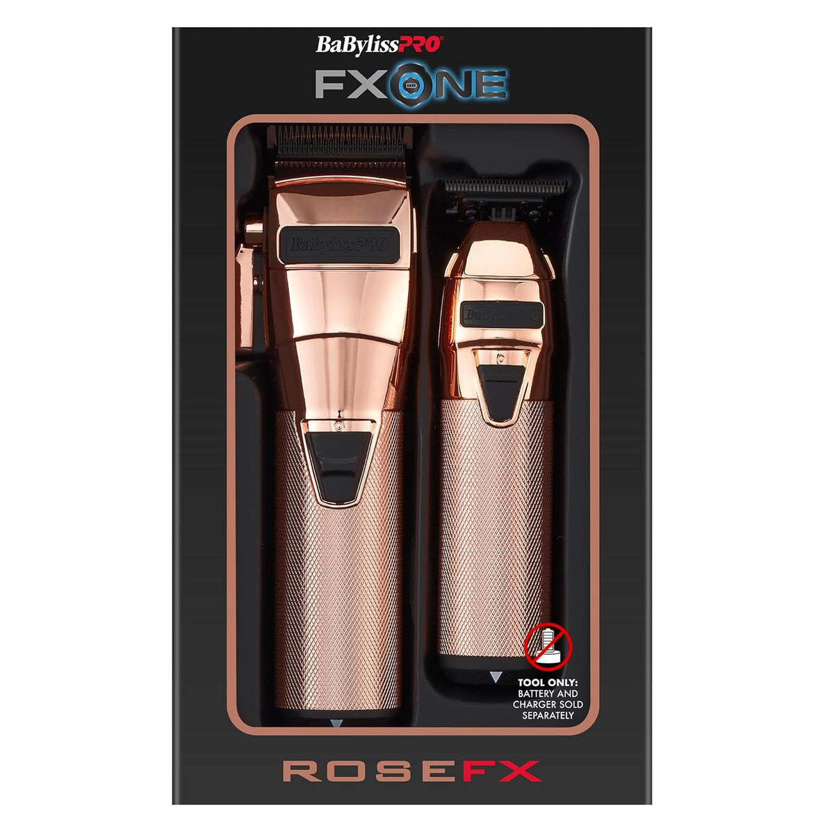 BABYLISSPRO® FXONE ROSEFX CLIPPER & TRIMMER PREPACK (TOOLS ONLY) – FX1CTRGTO